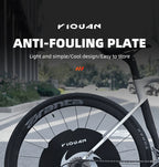 Anti-fouling Motorcycle Washing Disc Brake Cleaning Protection Cover Ultralight Bicycle Washing Disc Guard Bike Accessories