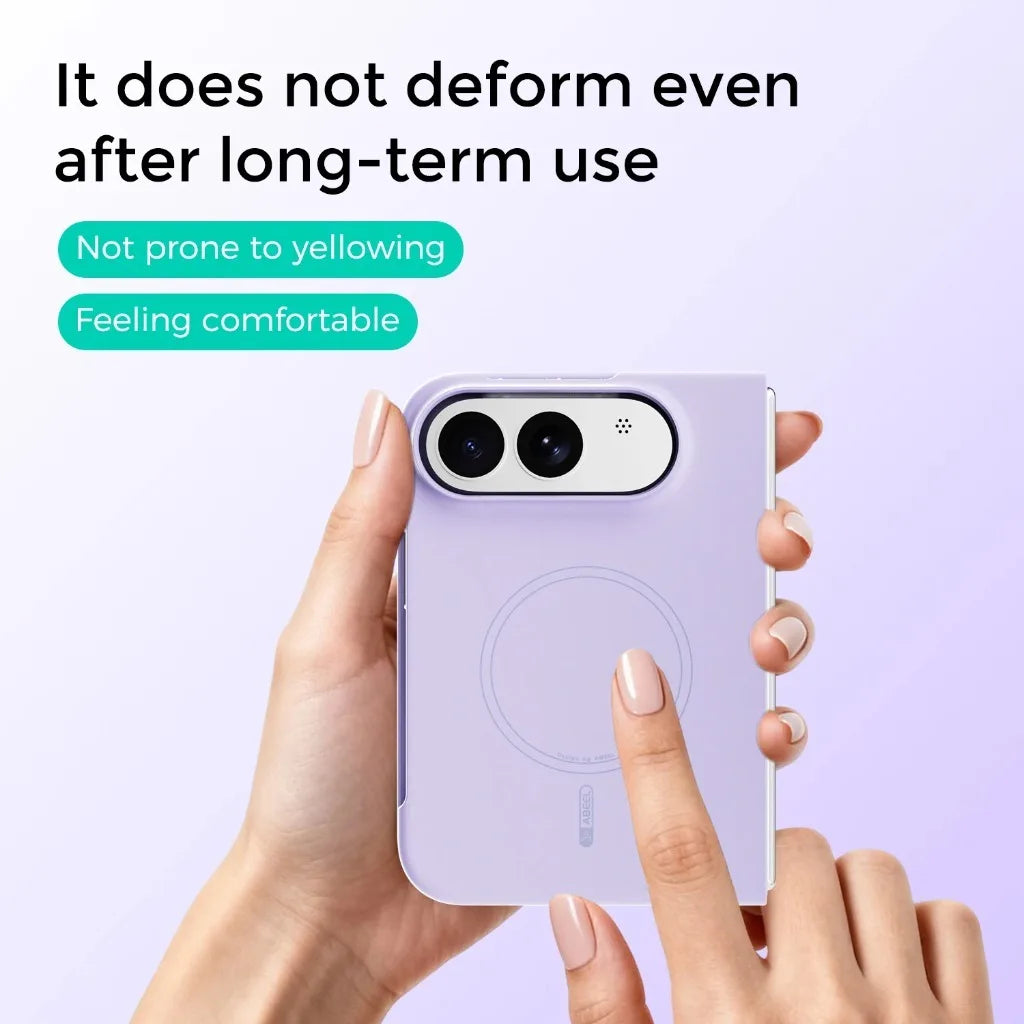 Macaron Color For Magsafe Magnetic Phone Case For Apple iPhone Duo 18 Fold Wireless Charging Shockproof Hard Cover