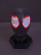 SpiderMan Brand New Day Adult Cosplay Mask with Magnetic Back Cover 3D Webbing Strips Resin Faceshell Cosplay Helmet