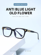 Classic 3Pcs Square Anti Blue Light Glasses For Men And Women Black & Transparent Frame Unisex Computer Wearing Women Glasses