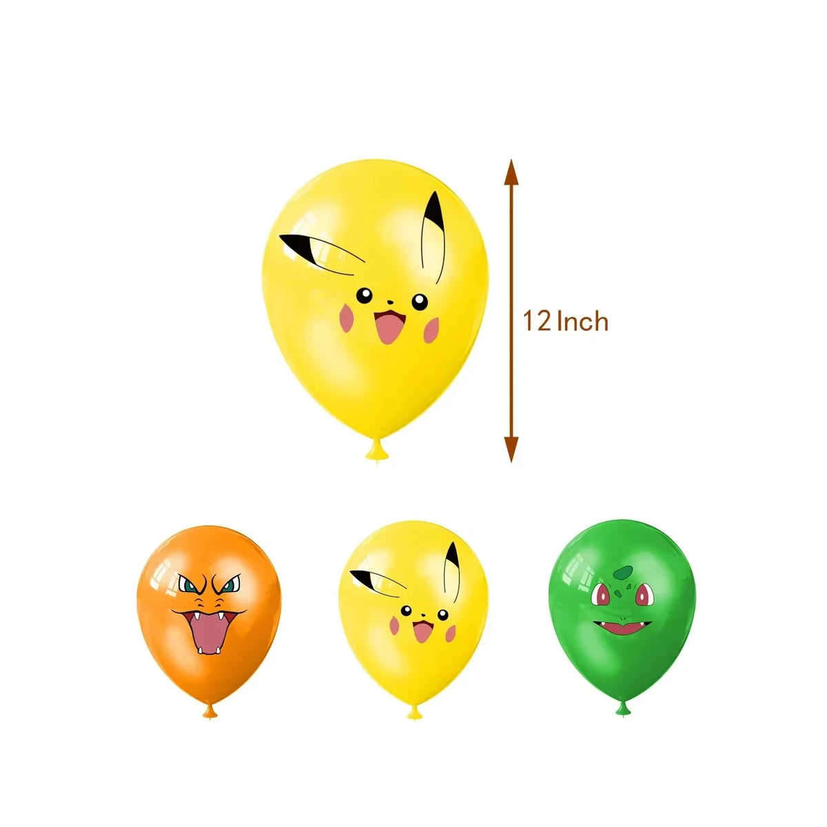 PokeMoned Theme Party Favors Slap Bracelets Stickers Keychain Party Gifts Goodie Bag Stuffers Fillers Birthday Party Decorations