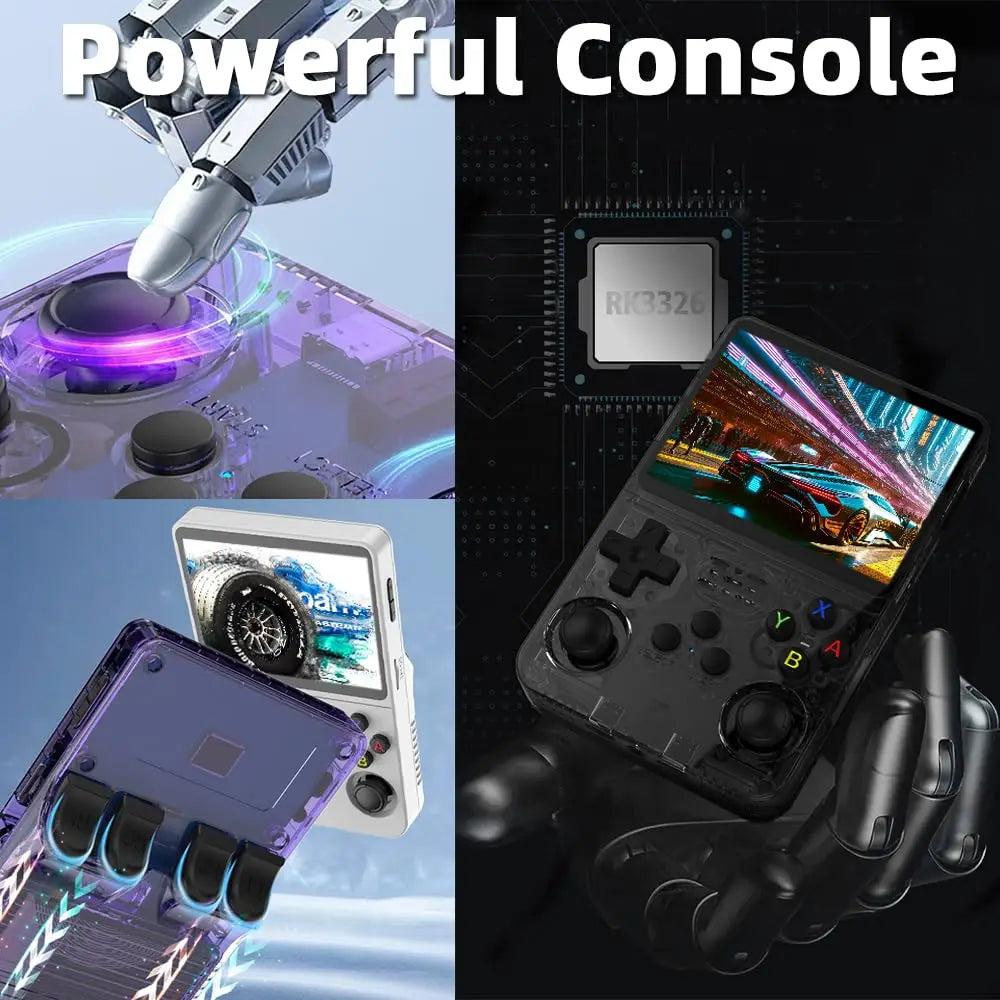 R36S Retro Handheld Game Console One RAM Arkos System 3.5 Inch IPS Screen Portable Pocket Video Player Game 20000+ Consola