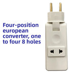Auf Lager  Steckdosenadapter Steckdosenverteiler Wandsteckdosenadapter Ausziehbare Wandsteckdose Drehbarer Tragbarer Steckdosenadapter