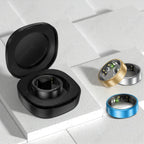 R10 Smart Ring with Charging Case Multi-color Ring Men Women Health Sleep Heart Rate Monitoring IP68 Waterproof Multi-sport Mode