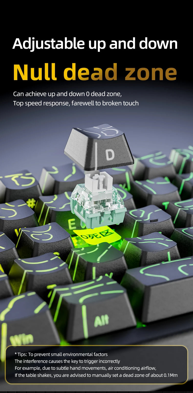 ATTACK SHARK X68HE X68PRO HE Magnetic Axis Gaming Keyboard Wired 8K Return Rate 5000mAh Battery Web Driver PBT Keycaps Esports