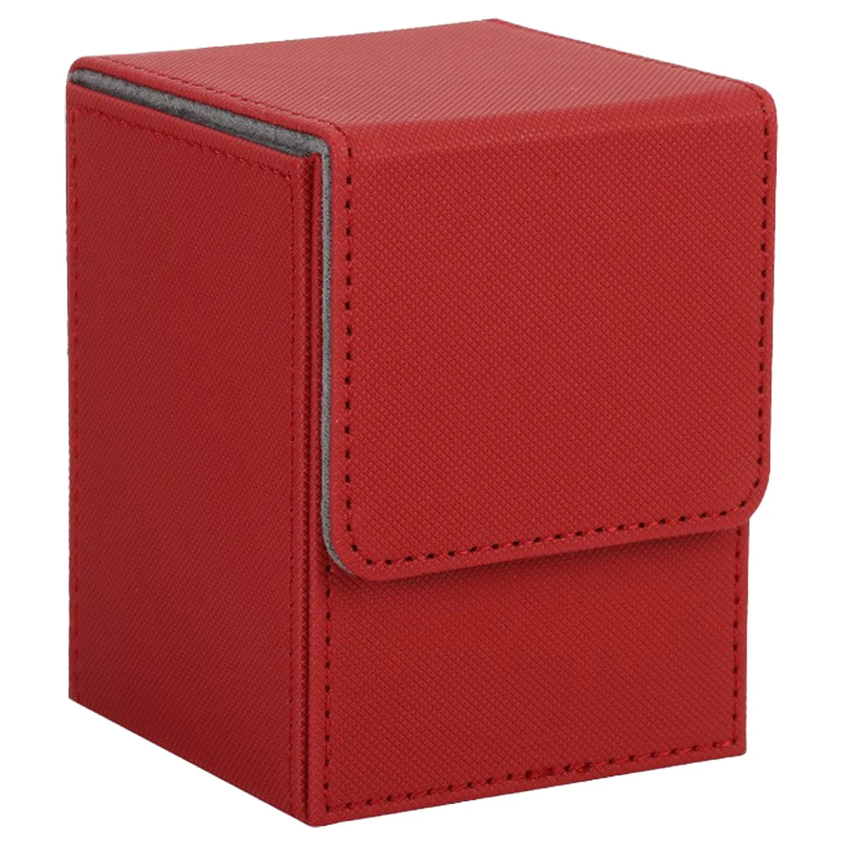 Card Fit For 100+Single Sleeved Cards  , Leather Trading Commander Deck Box Compatible With  Card Deck,Game Card Box