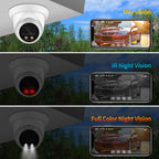 ASECAM 4K 8MP IP Camera Outdoor Audio POE H.265 Onvif Wide Angle 2.8mm AI Humanoid Detection Home CCTV Surveillance Camera