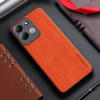Case for Xiaomi Redmi 17C redmi17 redmi17 c 5G 4G funda bamboo wood pattern Leather back cover for xiaomi redmi 17 17c case