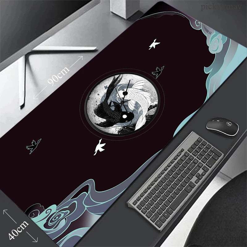 Design Mouse Pad Popular Large Gamer XXL Keyboard Mat Mouse Mat 550x1000mm Carpet Rubber Desk Mat Gaming Notebook Mousepad