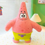 35-100CM SpongeBob Doll SquarePants Patrick Star Plush Anime Cartoon Toy Soft Cute Stuffed Collection Children's Birthday Gift