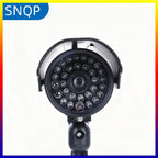 SNQP Fake Camera Dummy Waterproof Security CCTV Surveillance Camera With Flashing Red Led Light Outdoor Indoor