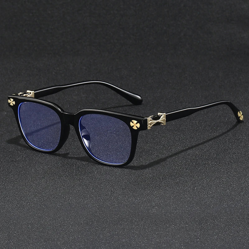 2026 BEAU FIVE Retro Square Blue Light Blocking Computer Glasses