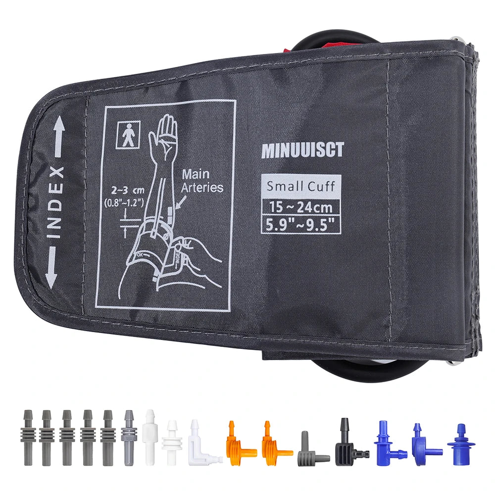 Adjustable Arm Blood Pressure Cuff 15-24cm 30-43cm 32-52cm Sphygmomanometer Sleeve Belt Medical Household Blood Pressure Monitor