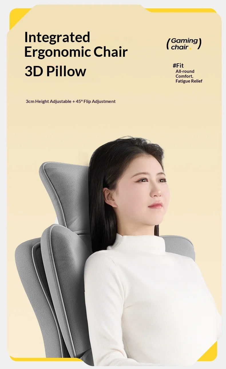 Ergonomic Office Chair High Back Lumbar Support Adjustable Mesh Seat Reclining Headrest Swivel Gaming Computer Desk Chair