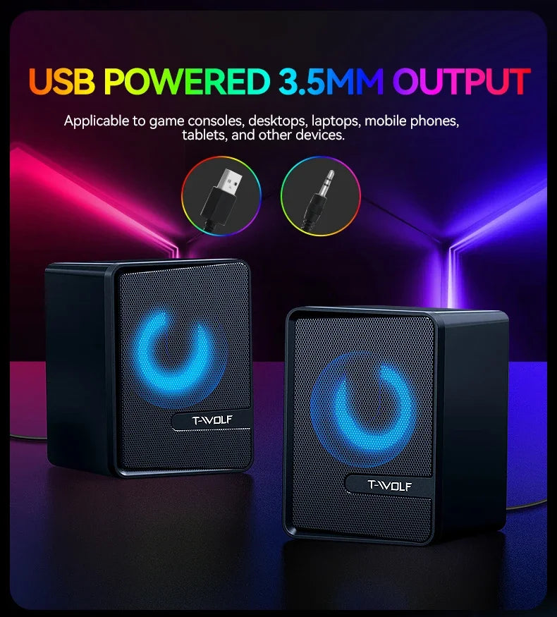 2026 NEW 5-in-1 Set Gaming Combo Keyboard 4-color Breathing Light Mouse 3.5mm Gaming Headset Gaming Speaker Anti-slip Mouse Pad