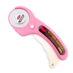 45mm Pink Patchwork Rotary Cutter - Color Sewing Clip - Color Sewing Pen, suitable for DIY crafts, fabrics, leather and quilting