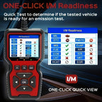 V519 Professional Obd2 Scanner - Usb-Powered Car Diagnostic Tool with Real-Time Data Stream, Full-Featured Obd Ii Testing (I/M Ready, Bod2/Eobd), Clears Engine Fault Lights, Reads/Erases Codes for Most Vehicles, Car Maintenan