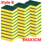 Highly Absorbent Double-Sided Sponge Magic Cleaning Pot Rust Sponge Cleaning Brush Kitchen Cleaning Tool