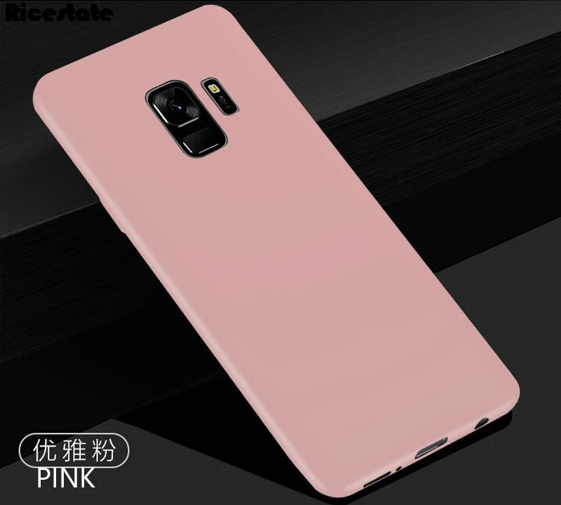 Ricestate Shockproof Armor Cover Case for Samsung S9 S9 Plus Coque Soft Silicon TPU Case For Samsung Galaxy S9 S9Plus Fundas