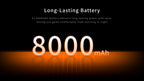 MANGMI POCKET MAX Handheld Game Console 7'' OLED 144Hz Screen Qualcomm SD865 Android 13 System 8000mAh Battery 27W Fast Charging
