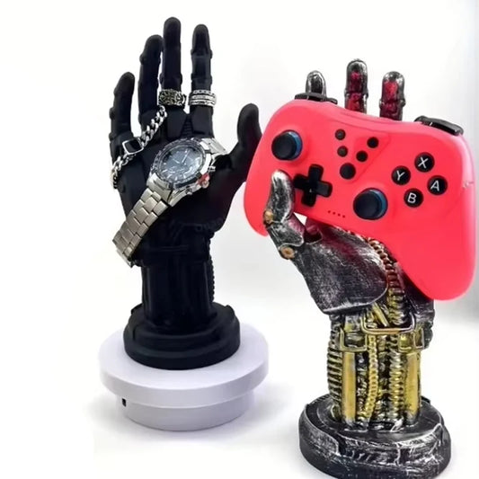 Desktop Mechanical Arm Gaming Controller Storage Holder Headphone Stand For SONY PS5 PS4 Gamepad Bracket Airpods Max Men Gifts