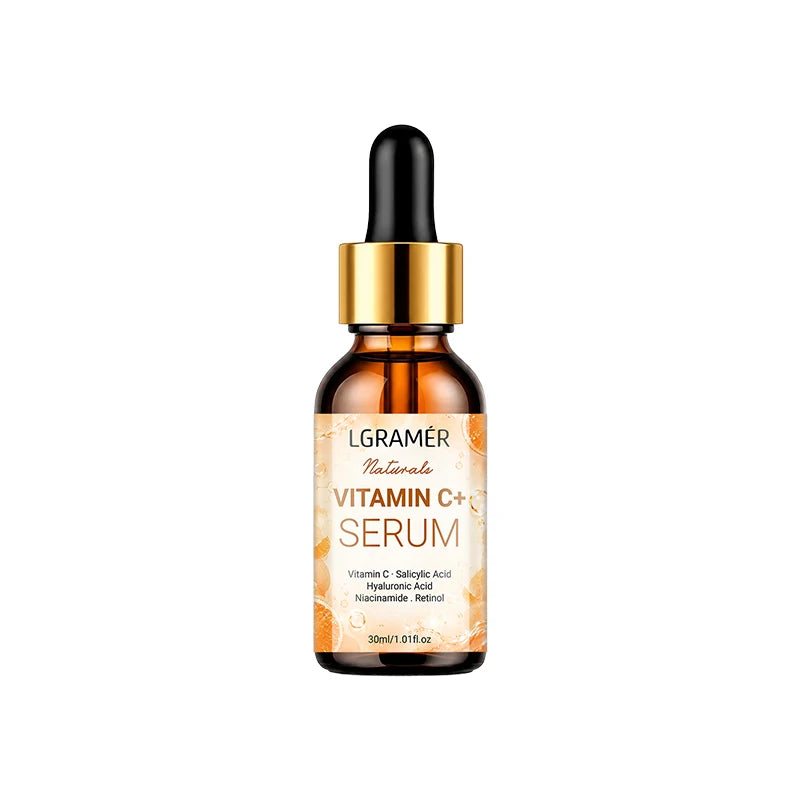 30ml/50ml Vitamin C & Retinol Facial Serum, Hyaluronic Acid Hydrating Essence, Brighten and Even Skin Tone, Anti Aging Skin Care