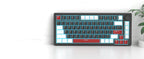 MageGee 75% Mechanical Gaming Keyboard with Knob Control, Blue Backlit Wired Gaming Keyboard Red/Yellow Switch for PC Windows