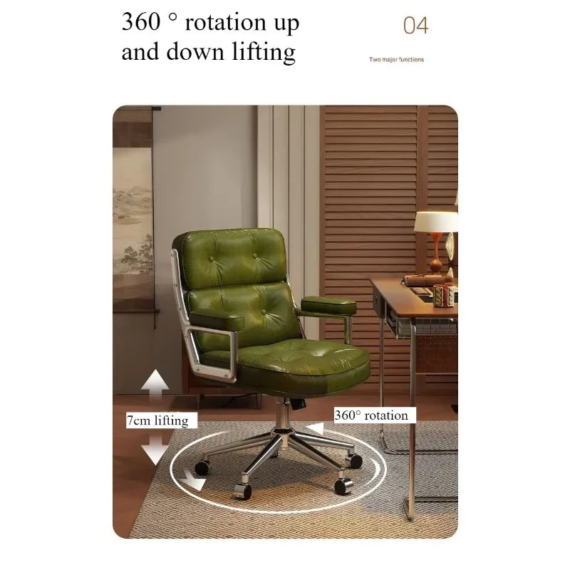 Robin Swivel Chair Aleville Computer Chair Home Chair Back Chair Lifting Ergonomic Office Chair