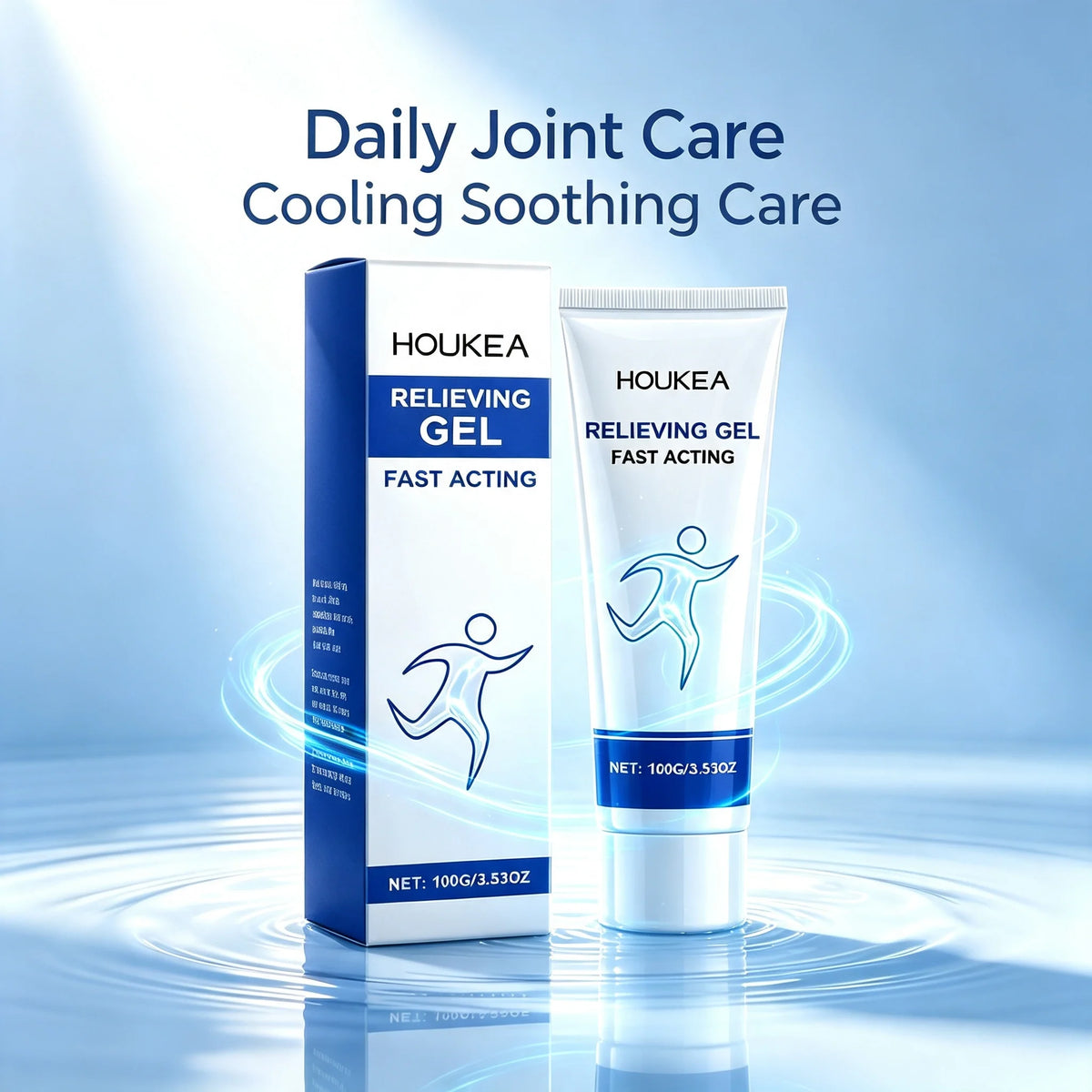 Body Soothing Massage Gel, Muscle‑Relaxing, Skin‑Friendly, Easy‑Absorbing, Gentle Daily Care for Joints,Knees,Blbows & Shoulders