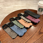 Travis Scott Cactus Jack Luxury Suede Silicone iPhone Case – iPhone 11 to 17 Pro Max