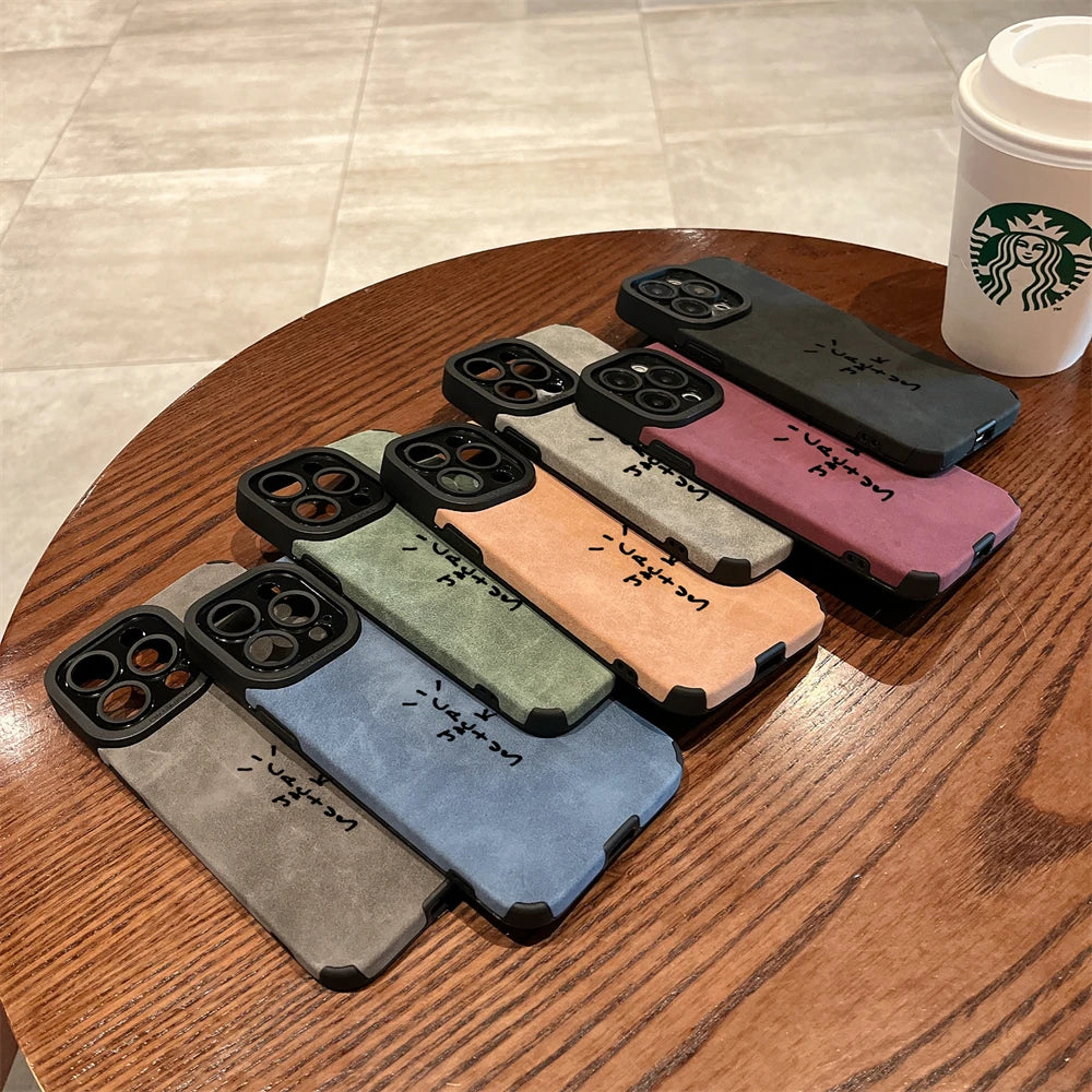 Travis Scott Cactus Jack Luxury Suede Silicone iPhone Case – iPhone 11 to 17 Pro Max