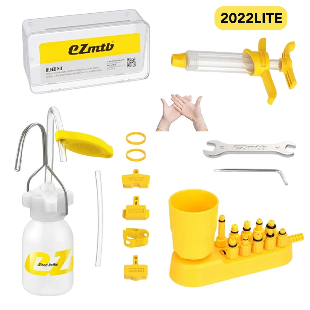 Bicycle Brake Mineral Oil 60ML Bike Hydraulic Disc Brake Oil Bleed Kit For SHIMANO TEKTRO SRAM NUTT Series Brake Repair Tools