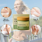 New Total Relief Soothe Magnesium Soothing Body Cream Non-Greasy Knees Muscles External Massage Care MSM  Arnica Mild Daily Care