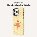 Fcicicase Polka Dot Pattern Case For Iphone 18 17 16 Pro Max 15 14 13 12 Plus 11 For Magsafe Wireless Charge PC +TPU Covers Capa