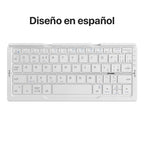 Neue Mini faltbare Bluetooth-Tastatur, kabellose Tastatur, unterstützt 3 Geräte mit Ständer, wiederaufladbar für Telefon, Tablet, portugiesische Tastatur