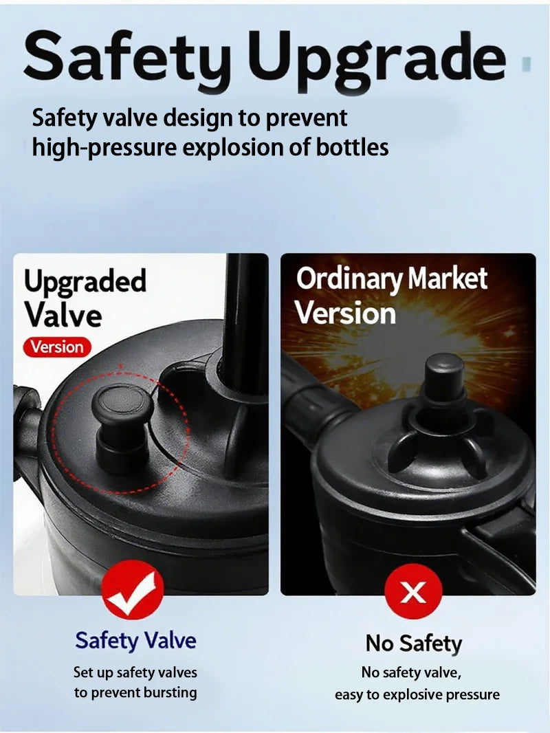 Car Washing Spray Pot Foam Spray Pot 2L Spray Type with Pressure Relief Valve for Household Car Spray Hand Pressure Spray Pot