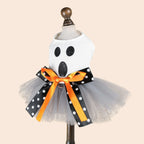 Halloween Costumes Dresses For Dog Elegant Pet Vest With Tutu Skirt Autumn Winter Girl Female Pet Toy Poodle Small Breeds Cat