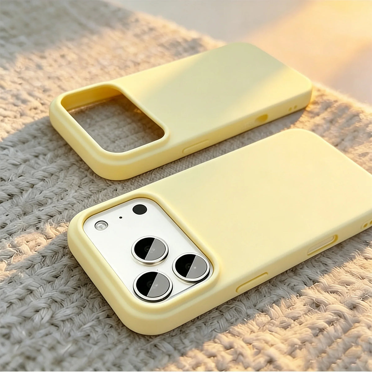 Official Original Liquid Silicone Phone Case for iPhone 18 Pro Max 17 16 15 11 12 14 13 18 Pro Max Shockproof Flannel Full Cover