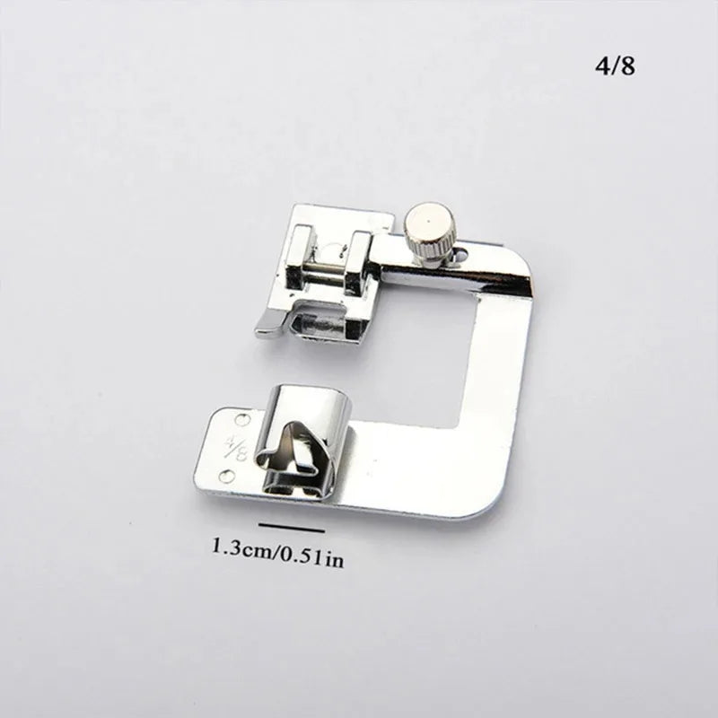 Sewing Hemming Set 1/3Pcs Wide Hem Foot 1Pc Or 3Pcs Narrow Rolled Hem Presser Feet For Brother Singer Low Shank Sewing Machines