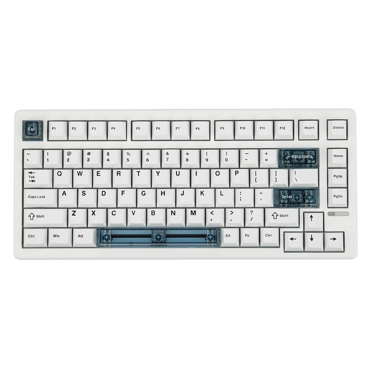 EPOMAKER HE80 75% US QWERTY Layout Hot-Swap Creamy Gasket Wired Hall Effect Magnetic Mechanical Keyboard DKS SOCD for PC/Mac