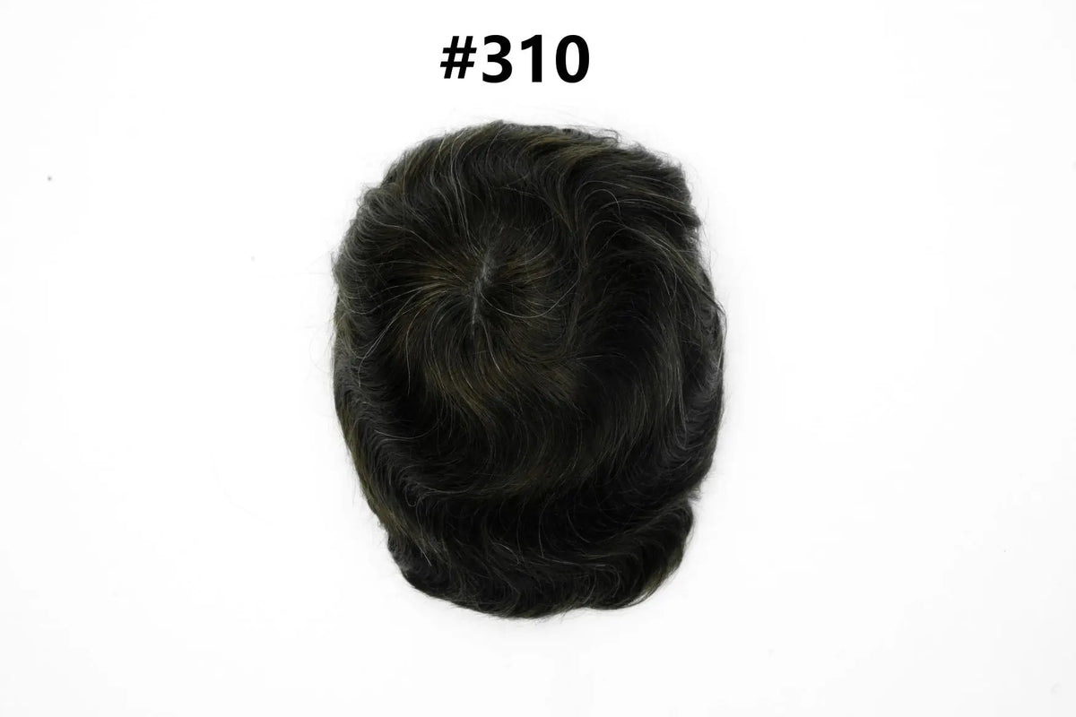Os21 0.03-0.04mm NG Clearance Thin Skin Toupee Capillary Prothesis Hair Piece For Men Hair Replacement System V Loop Men Toupee