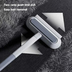 3 in 1 Pet Hair Remover Brush Long Handle Window Cleaning Brush Pet Fur Cleaning Tool Manual Cat Dog Hair Remover Brush