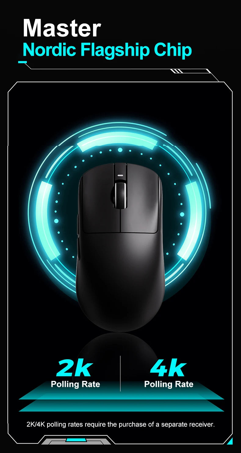 ATK VXE Dragonfly R1 Pro MAX Esports Wireless Gaming Mouse Rechargeable PAW3395 R1 Pro  Lightweight Custom FPS Mouse For CSGO