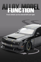 1:32 Dodge Challenger SRT Hellcat Redeye V8 Alloy Metal Diecast Model American Muscle Sports Car Collection Of Hobby Decorations