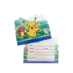 PokeMoned Theme Party Favors Slap Bracelets Stickers Keychain Party Gifts Goodie Bag Stuffers Fillers Birthday Party Decorations