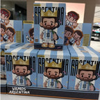 Original In-Stock Messi Argentina National Tea Player Series Vinyl Figurine Blind Box Pendant Collectible Ornament Toys Gifts
