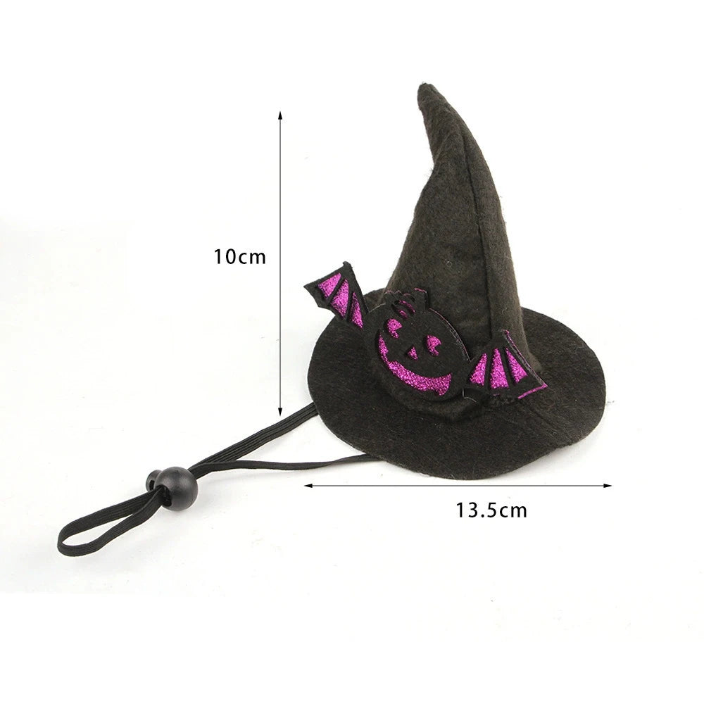 Halloween Pet Costume Hat – Fun Devil/Pumpkin Hat for Cats and Dogs; Warm, Festive, and Quirky – A Holiday Gift for Small Pets