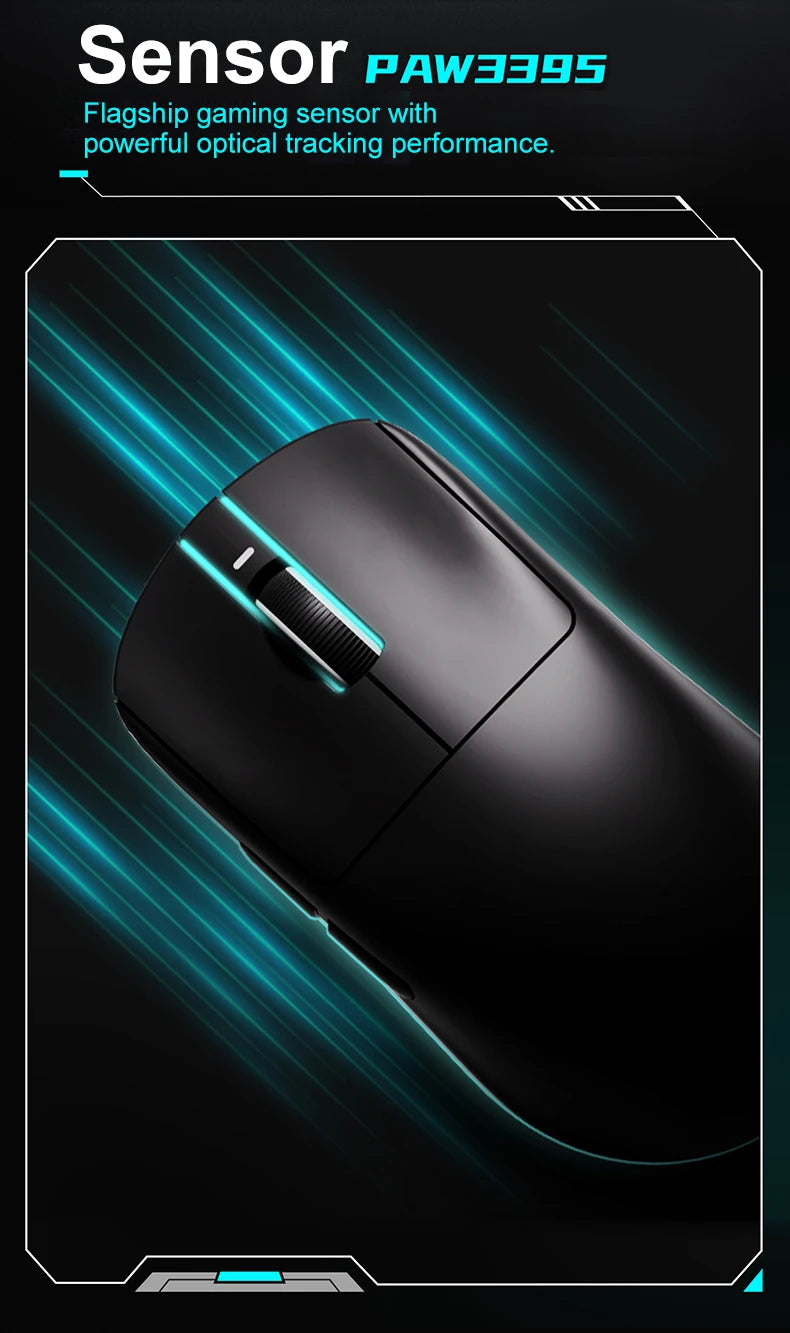 ATK VXE Dragonfly R1 Pro MAX Esports Wireless Gaming Mouse Rechargeable PAW3395 R1 Pro  Lightweight Custom FPS Mouse For CSGO