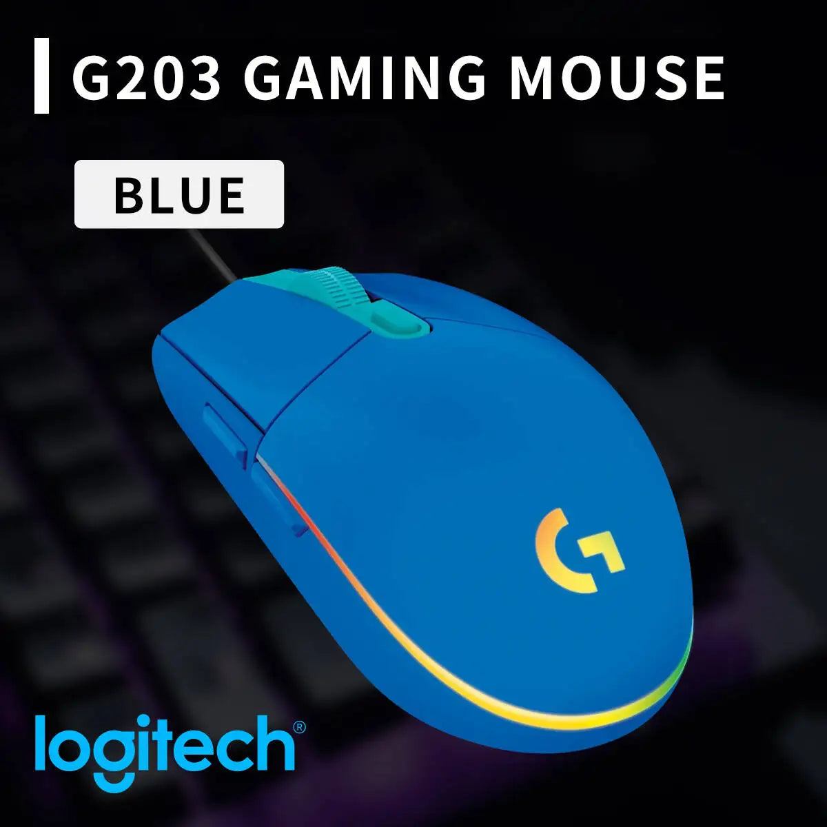 Logitech G402 Hyperion Fury, Wired Gaming Mouse with 4000 DPI, Perfect for FPS & RPG Games G102/G203/M100R