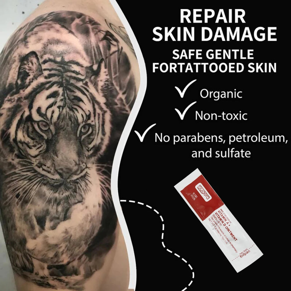 100/50/30/10Pcs Tattoo Aftercare Cream Fougera Vitamin A&D Ointment For Tattoo Body Art Permanent Makeup Tattoo Accessories